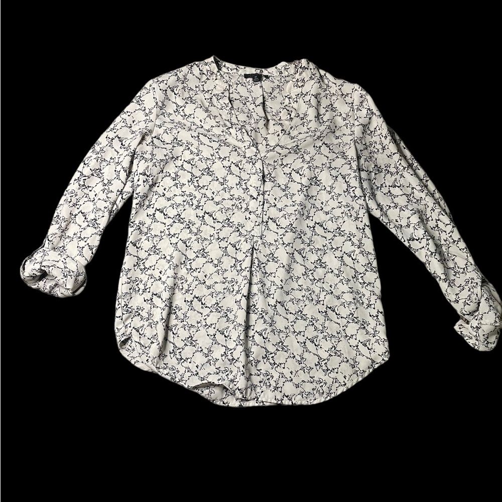 The Limited Geometric Pattern Print Blouse Extra Small